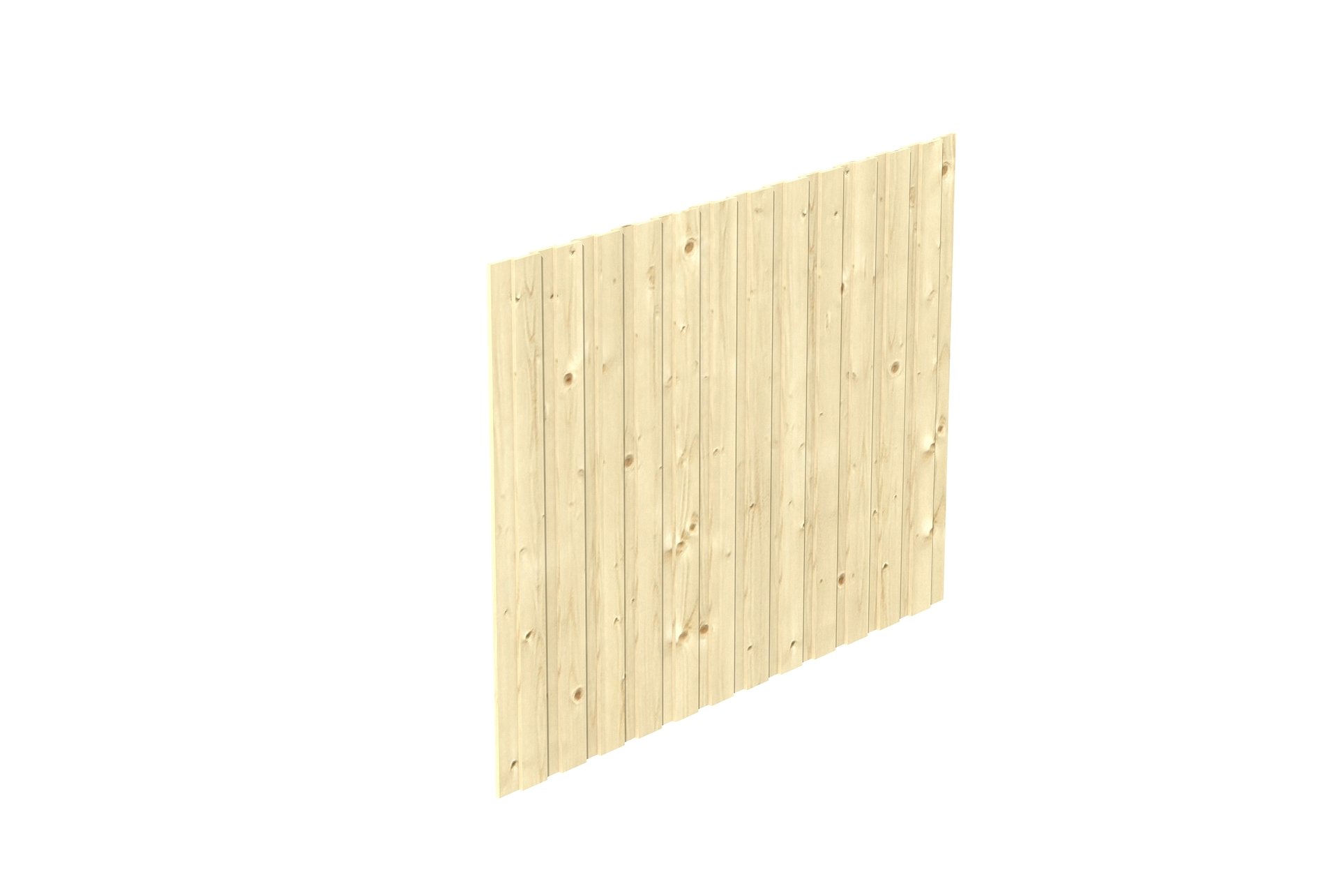 Seitenwand aus Deckeschalung 20x120mm Fichte 1 Seitenwand aus Deckeschalung 20x120mm Fichte