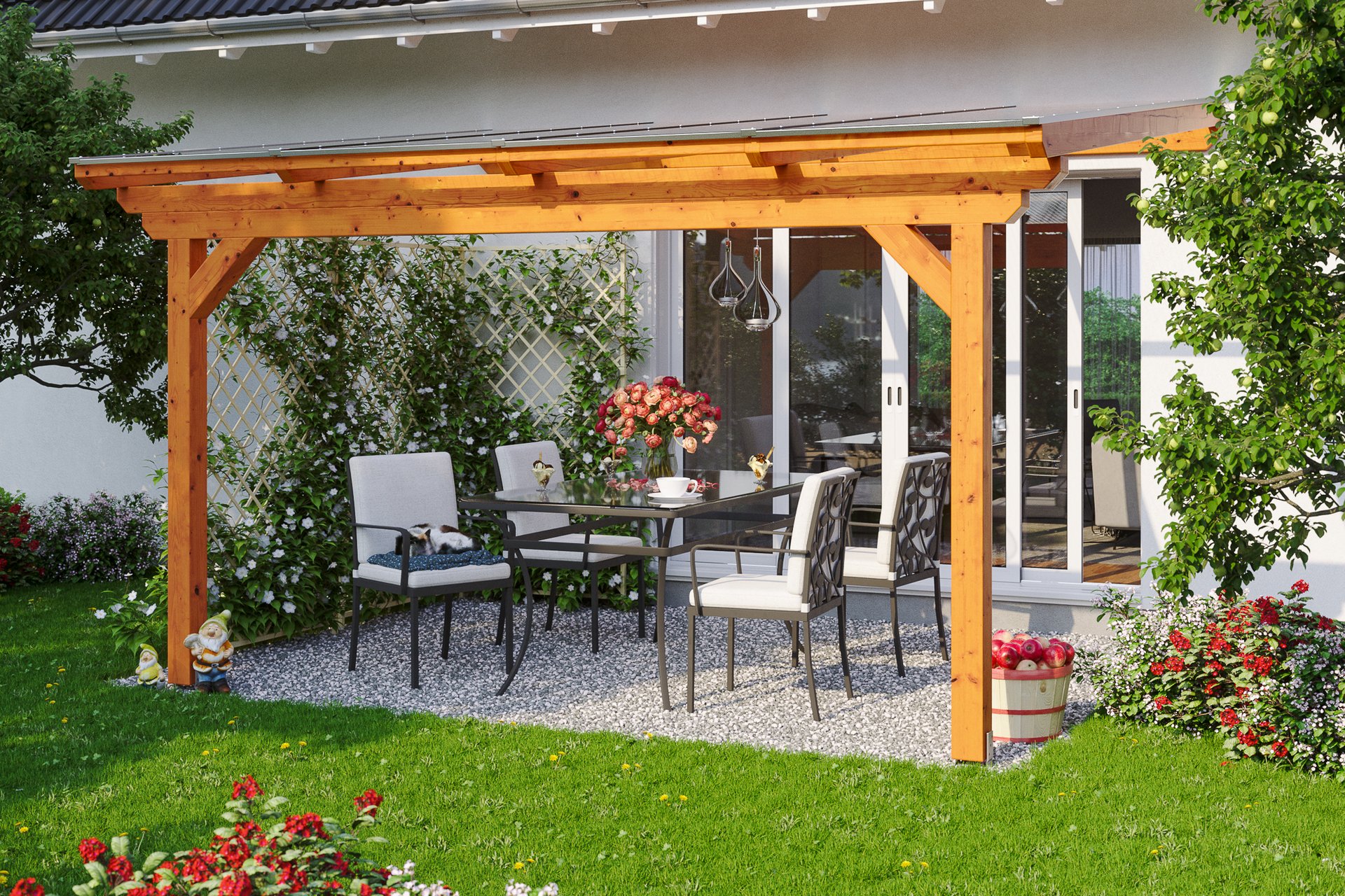 Terrassenüberdachung Ancona 1 Terrassenüberdachung Ancona