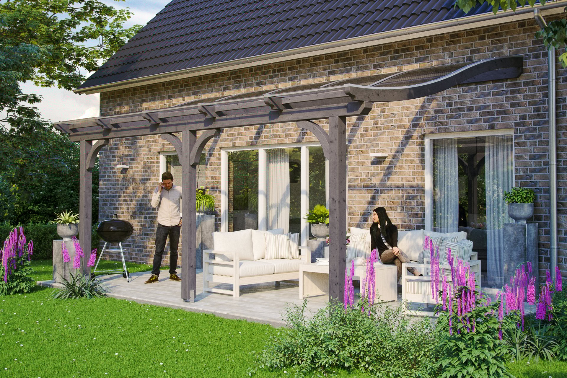 Terrassenüberdachung Venezia 1 Terrassenüberdachung Venezia