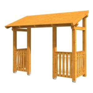 Vordach Paderborn 6 Pultdach