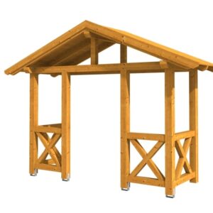 Vordach Stralsund 5 Satteldach