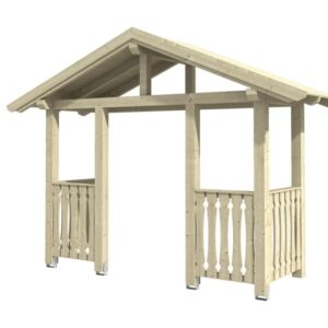 Vordach Stralsund 6 Satteldach