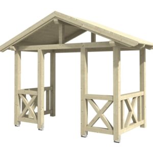 Vordach Stralsund 7 Satteldach