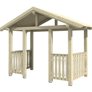 Vordach Stralsund 8 Satteldach