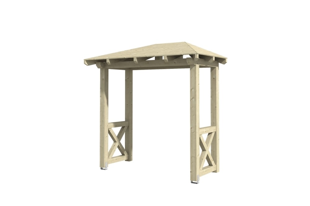 Vordach Wismar 4 Walmdach 1 Vordach Wismar 4 Walmdach