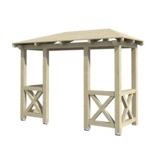 Vordach Wismar 5 Walmdach