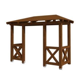 Vordach Wismar 5 Walmdach