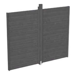 Wand für Pavillon Toulouse Fichte 270 x 209cm