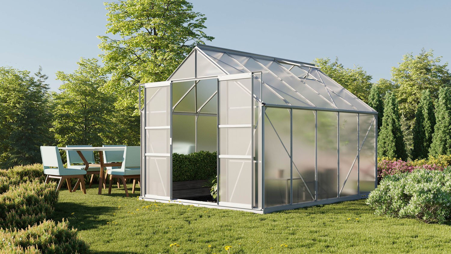 Gewächshaus 1 Gewächshaus
