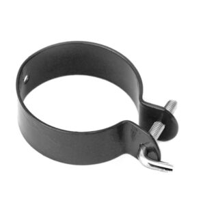 Pfosten-Schelle Ø60mm, m. Hakenschraube für Tore