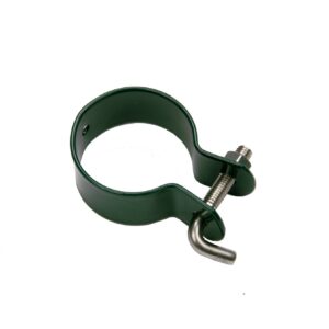 Pfosten-Schelle Ø60mm, m. Hakenschraube für Tore