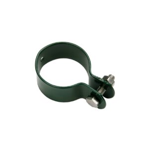 Pfosten-Schelle m. Sechskantkopfschraube für Rundpfosten