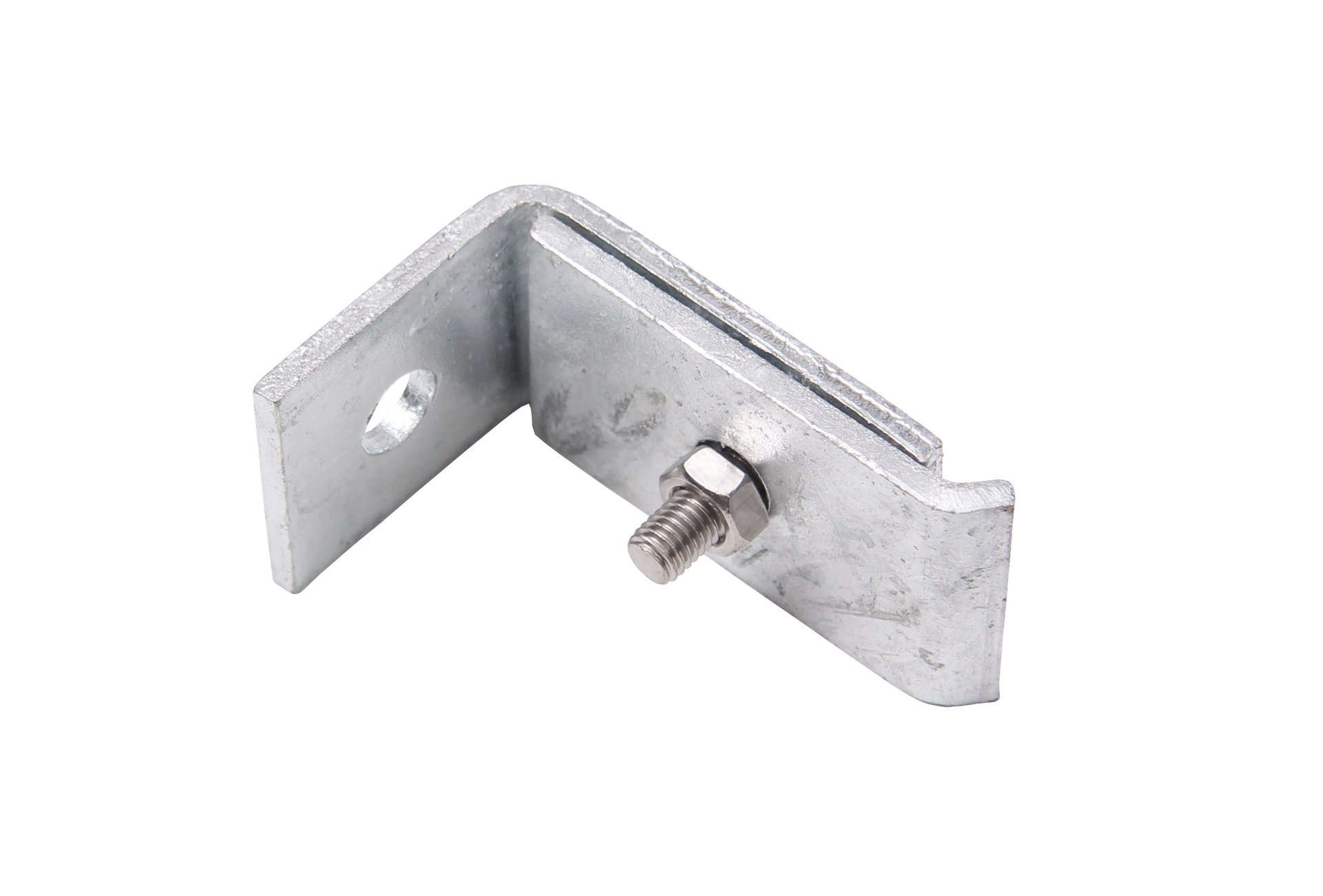 Stahl-Montagewinkel, 2-teilig, feuerverzinkt 1 Stahl-Montagewinkel, 2-teilig, feuerverzinkt