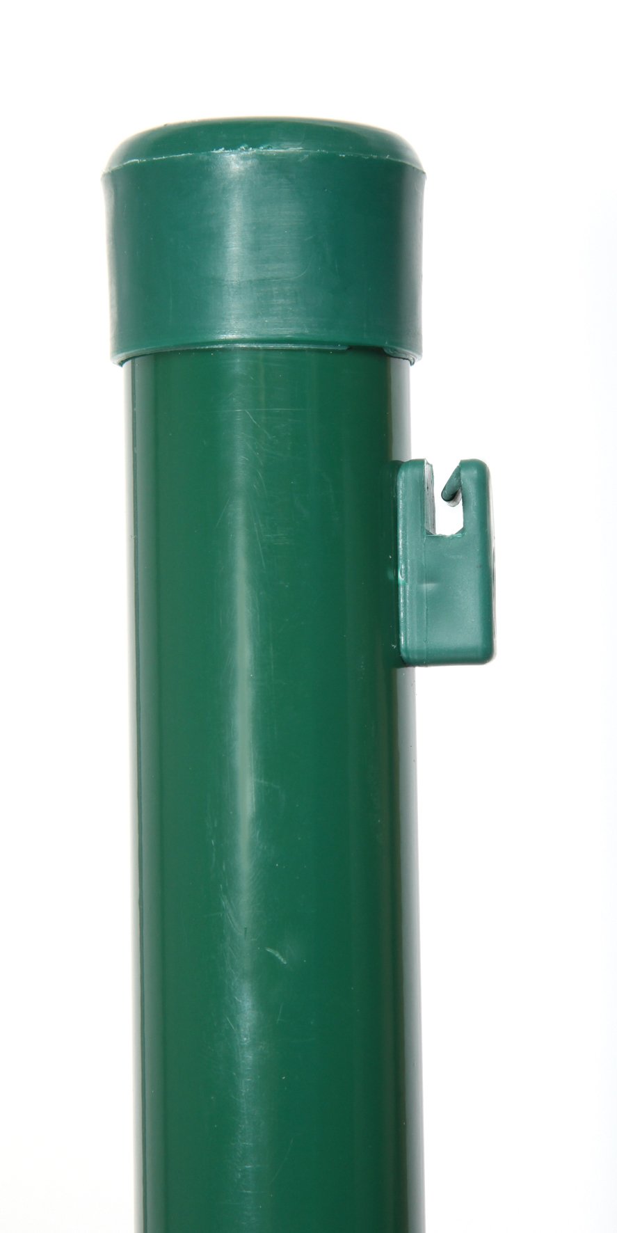 Zaunpfosten für Einschlag-Bodenhülse, grün 1 Zaunpfosten für Einschlag-Bodenhülse, grün