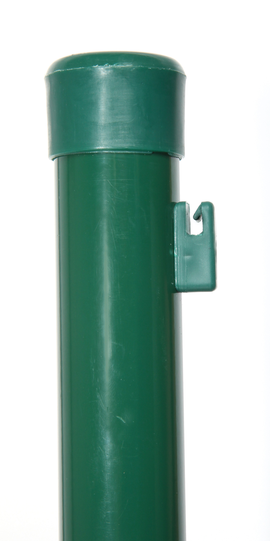 Zaunpfosten für Einschlag-Bodenhülse, grün 1 Zaunpfosten für Einschlag-Bodenhülse, grün