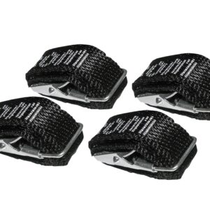 Textilspanngurte, 4er-Set, extra lang für breite Radstopper