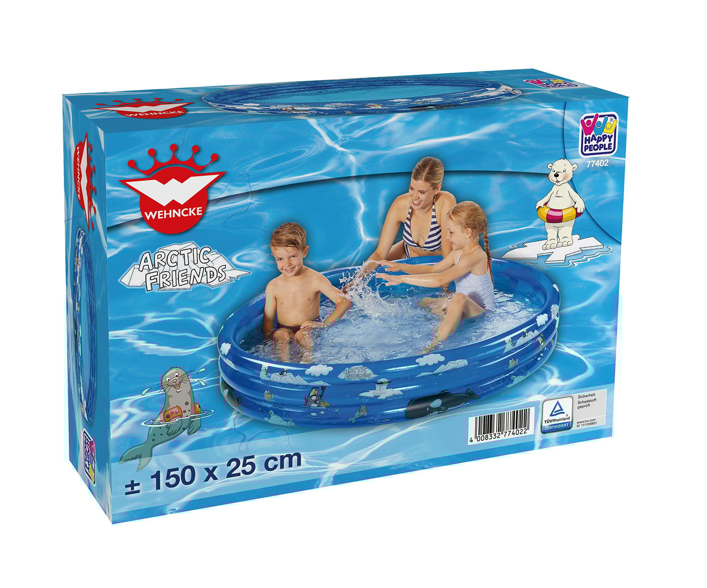 Pool Arctic Friends, 3 Ringe 1 Pool Arctic Friends, 3 Ringe