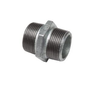 Doppelnippel Ag/Ag Temperguss 1 1/4''