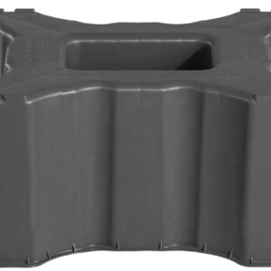 Unterstand Regentonnen 300L, graphite grey, eckig