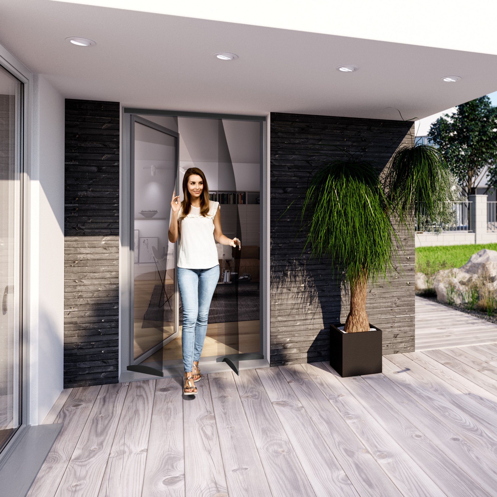 Insektenschutz Plus Türvorhang Comfort 1 Insektenschutz Plus Türvorhang Comfort