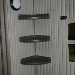 Eckregal, 2 Stk. Radius 24cm