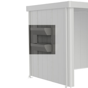 Floraboard zu Seitendach Gerätehaus Neo