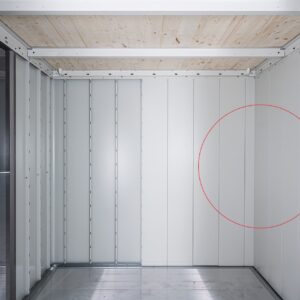 Innenverkleidung Gerätehaus Neo