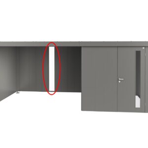 Lichtpaneel für Seitendach zu Gerätehaus