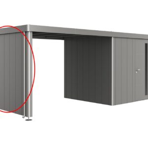 Seitenwand Für Seitendach zu Gerätehaus