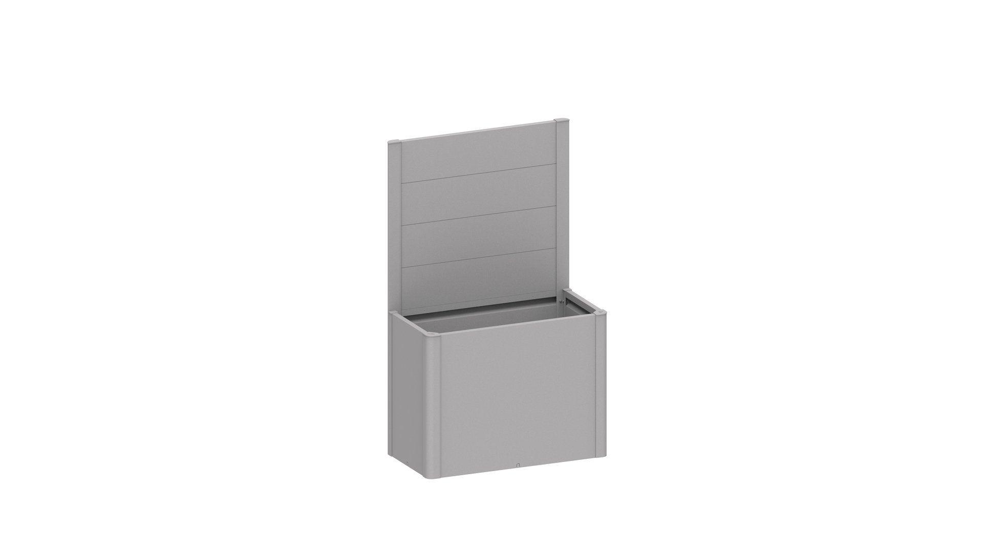 Sichtschutz zu Pflanzbeet Belvedere ohne Acrylglas 1 Sichtschutz zu Pflanzbeet Belvedere ohne Acrylglas