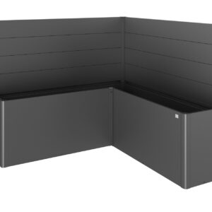 Sichtschutz zu Pflanzbeet Belvedere L-Form ohne Acrylglas