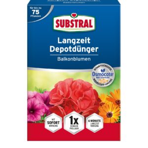 Langzeit Depotdünger für Balkonblumen