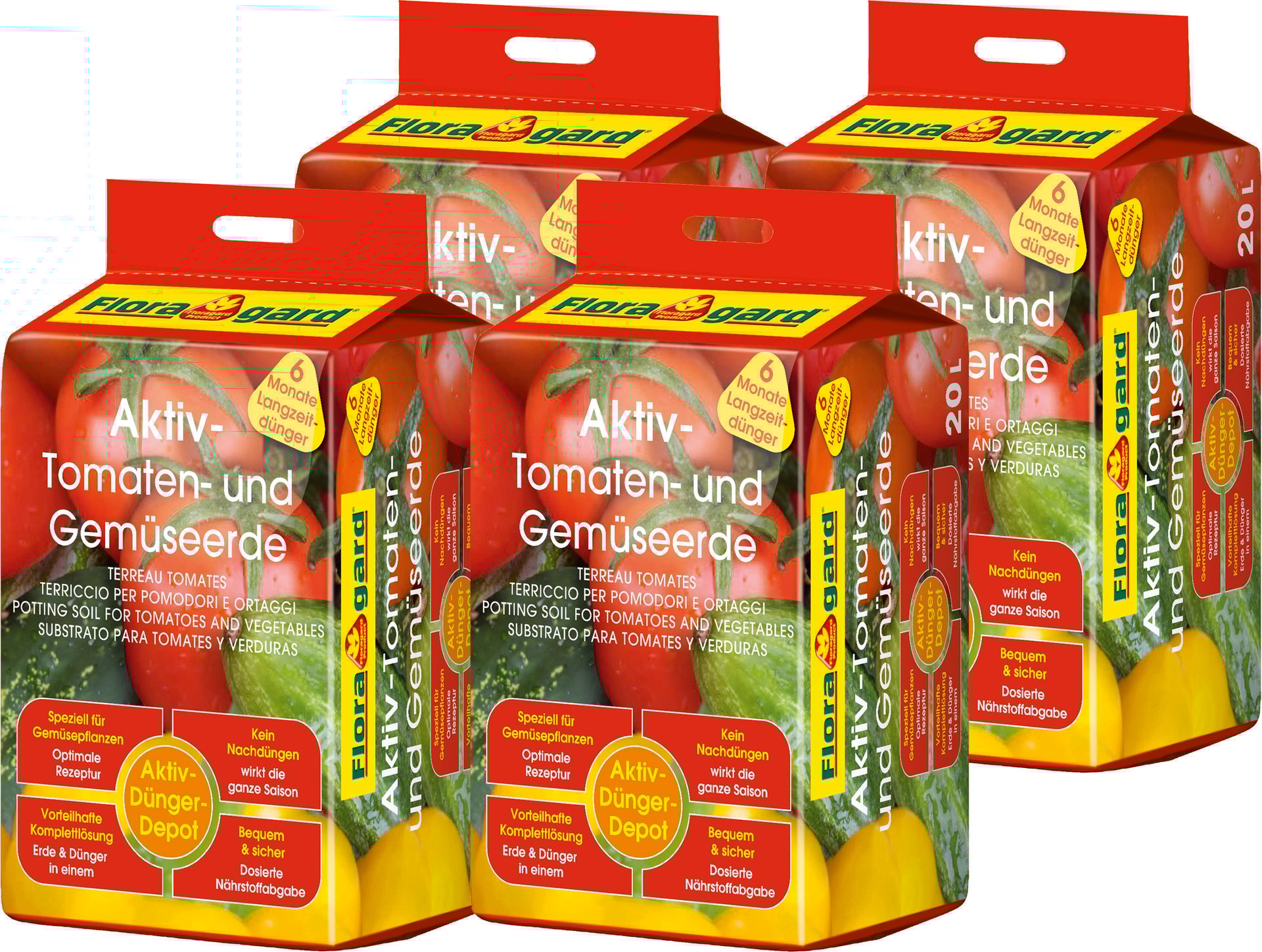 Aktiv Tomaten- und Gemüseerde 1 Aktiv Tomaten- und Gemüseerde