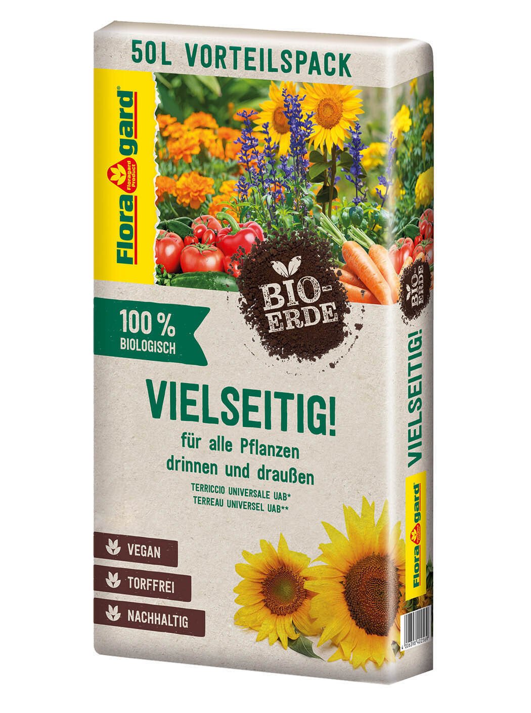 Bio-Erde Vielseitig ohne Torf 1 Bio-Erde Vielseitig ohne Torf