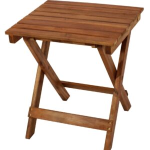 Klapp-Beistelltisch, Akazie geölt