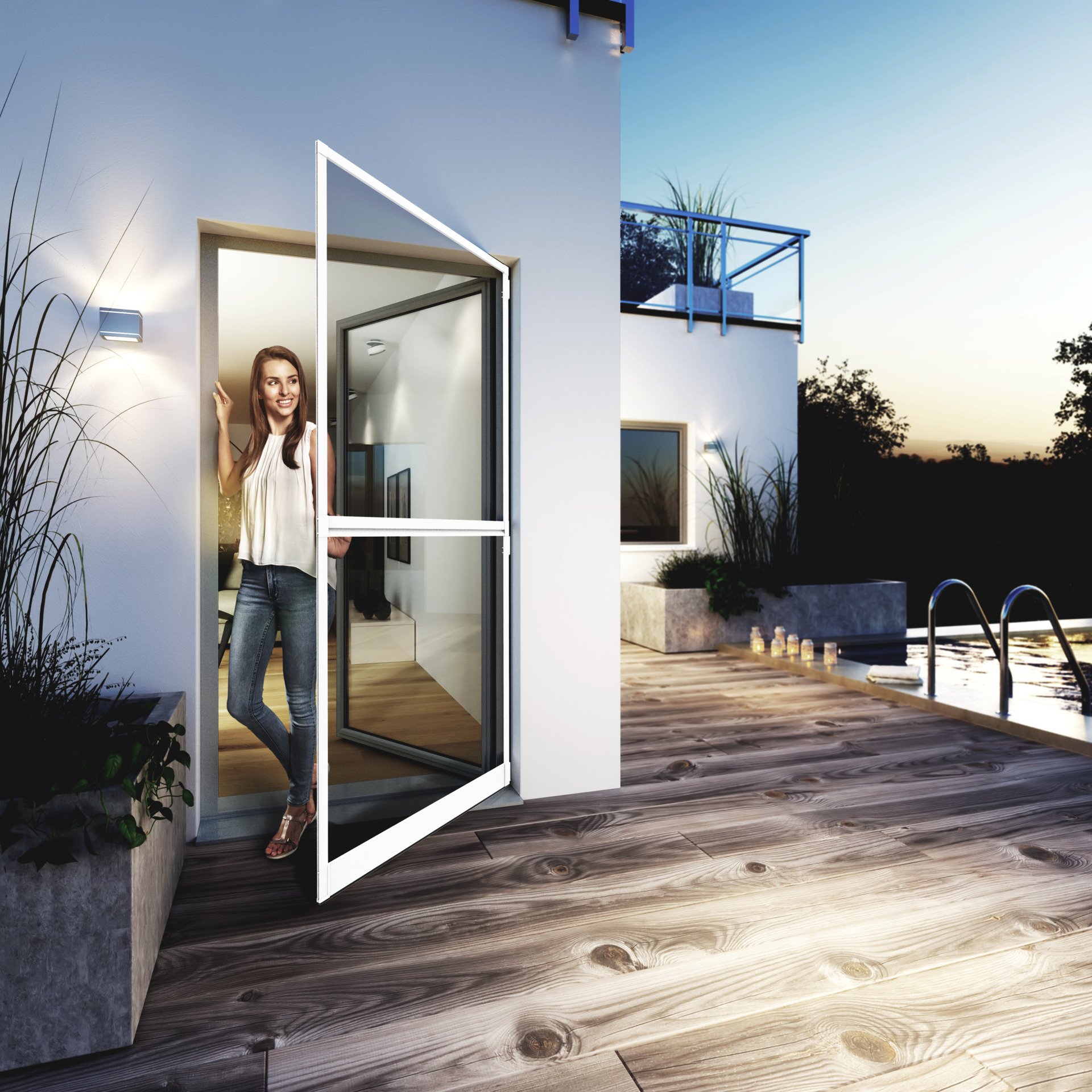 Insektenschutz Expert Rahmen Tür 1 Insektenschutz Expert Rahmen Tür