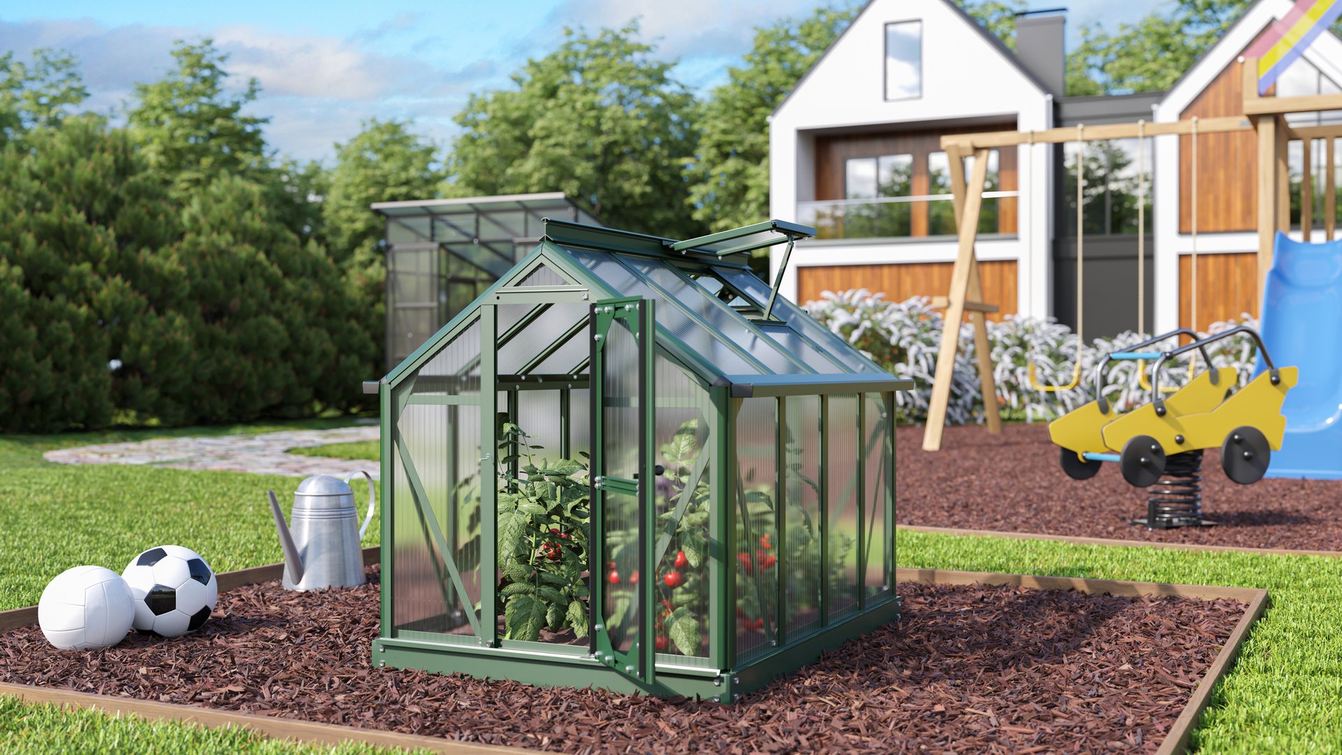 Minigewächshaus Merlin HKP 4mm 1 Minigewächshaus Merlin HKP 4mm