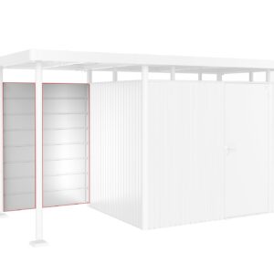 Rückwand für Seitendach Gr. S für Gr. H2-H5