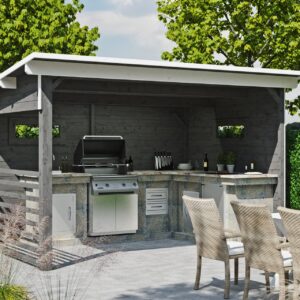 Unterstand Vimmerby, 370x250cm