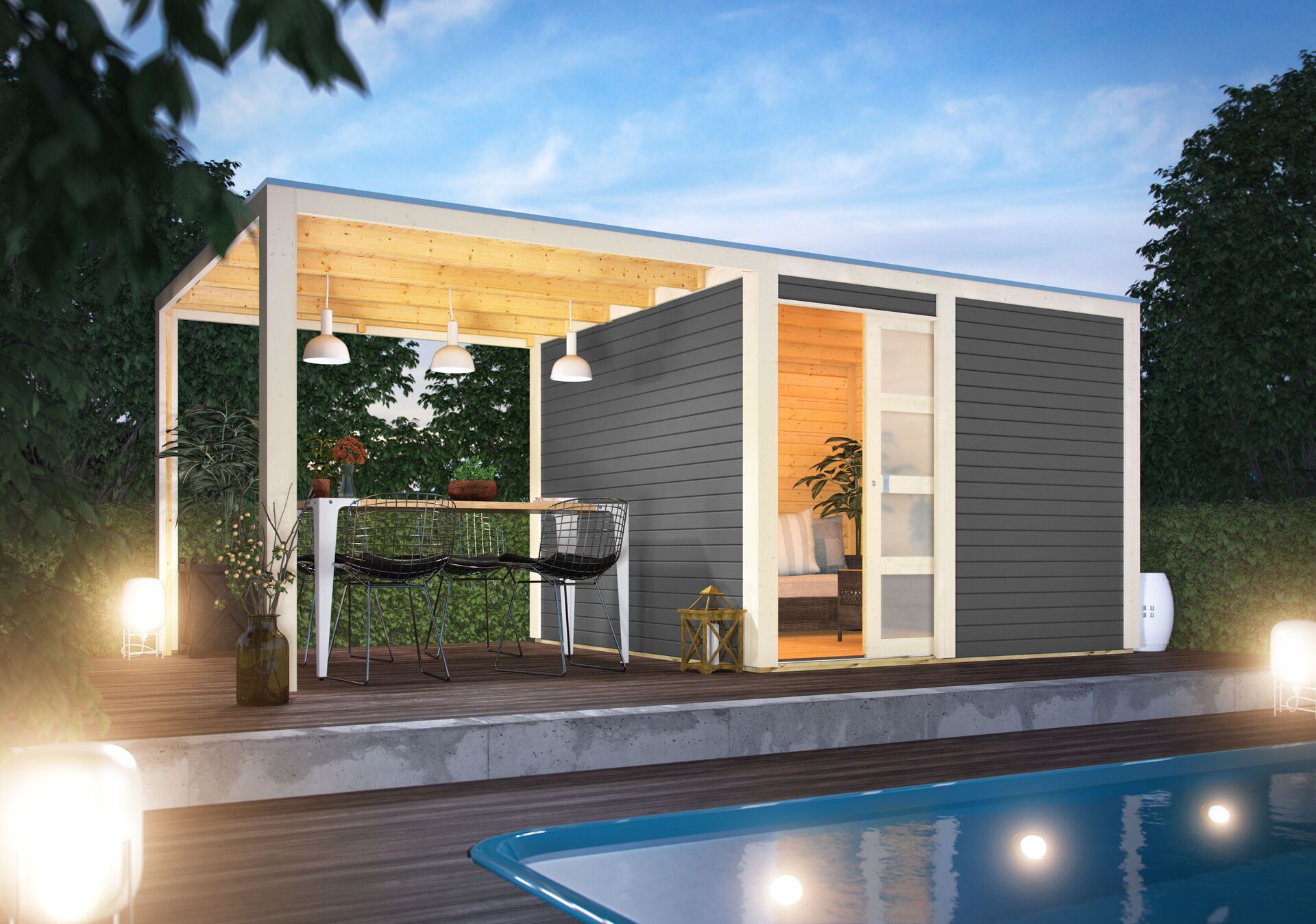 Gartenhaus Karby 1 Gartenhaus Karby