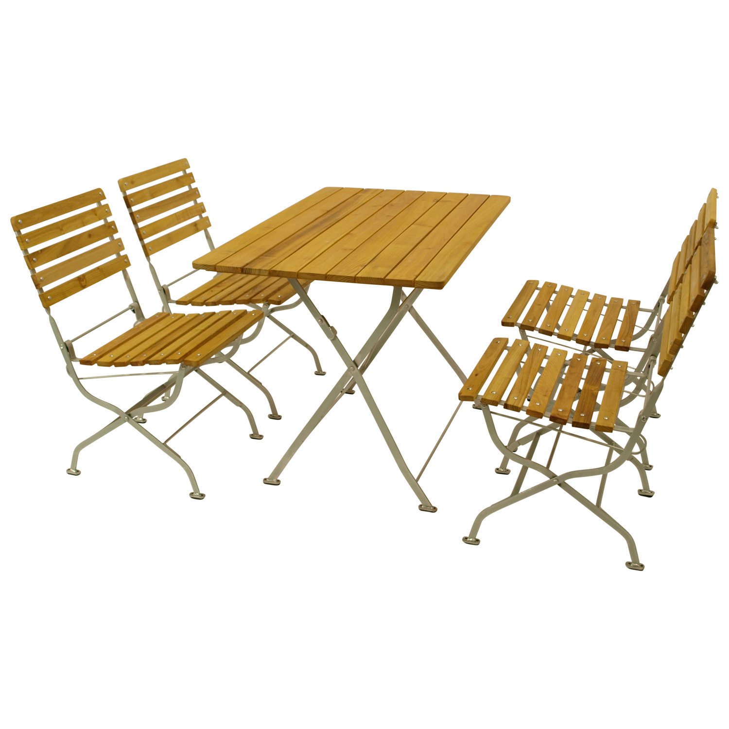 Klappgarnitur 5-teilig 1 Klappgarnitur 5-teilig