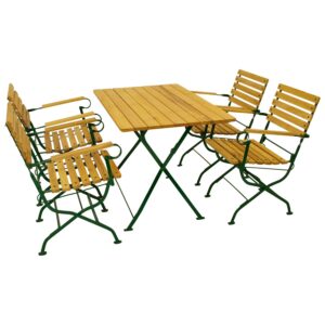 Klappgarnitur 5-teilig