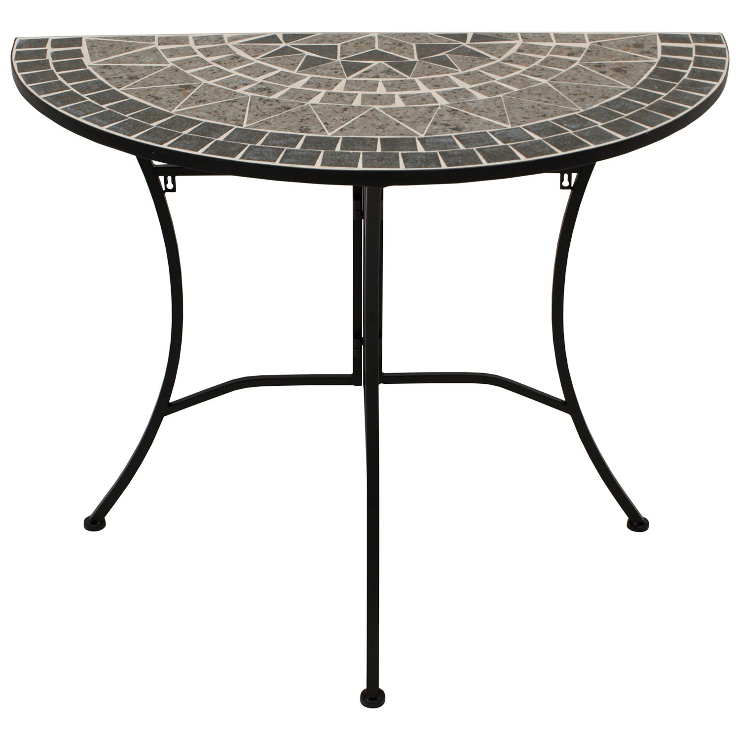 Wandtisch 90x45cm halbrund 1 Wandtisch 90x45cm halbrund