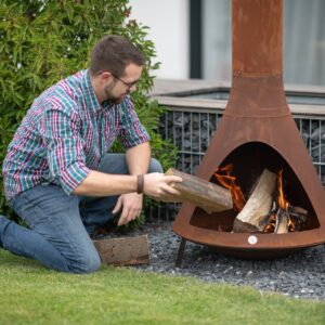 Feuerstelle inkl. Rauchablass