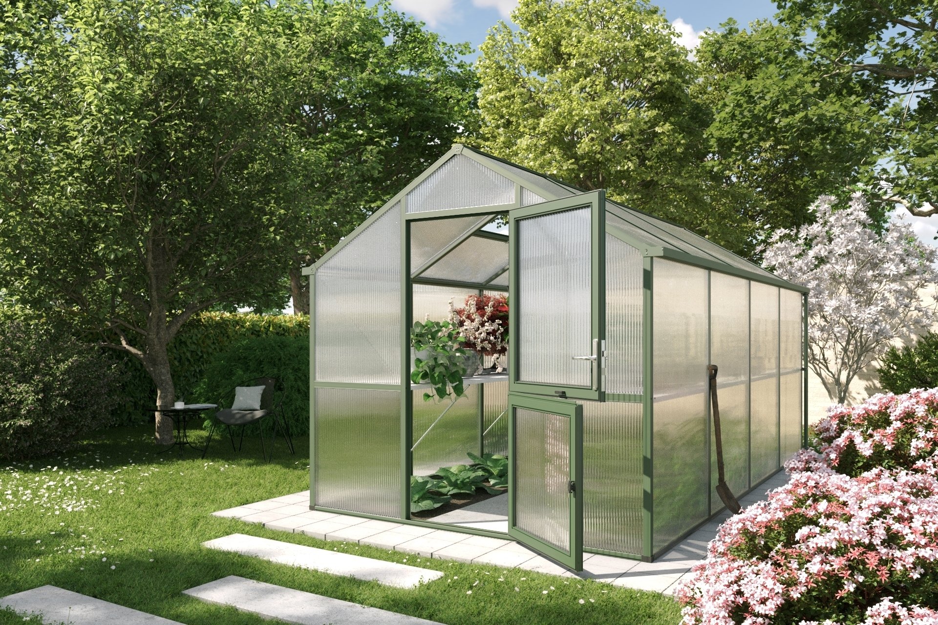 Gewächshaus Iris 1 Gewächshaus Iris