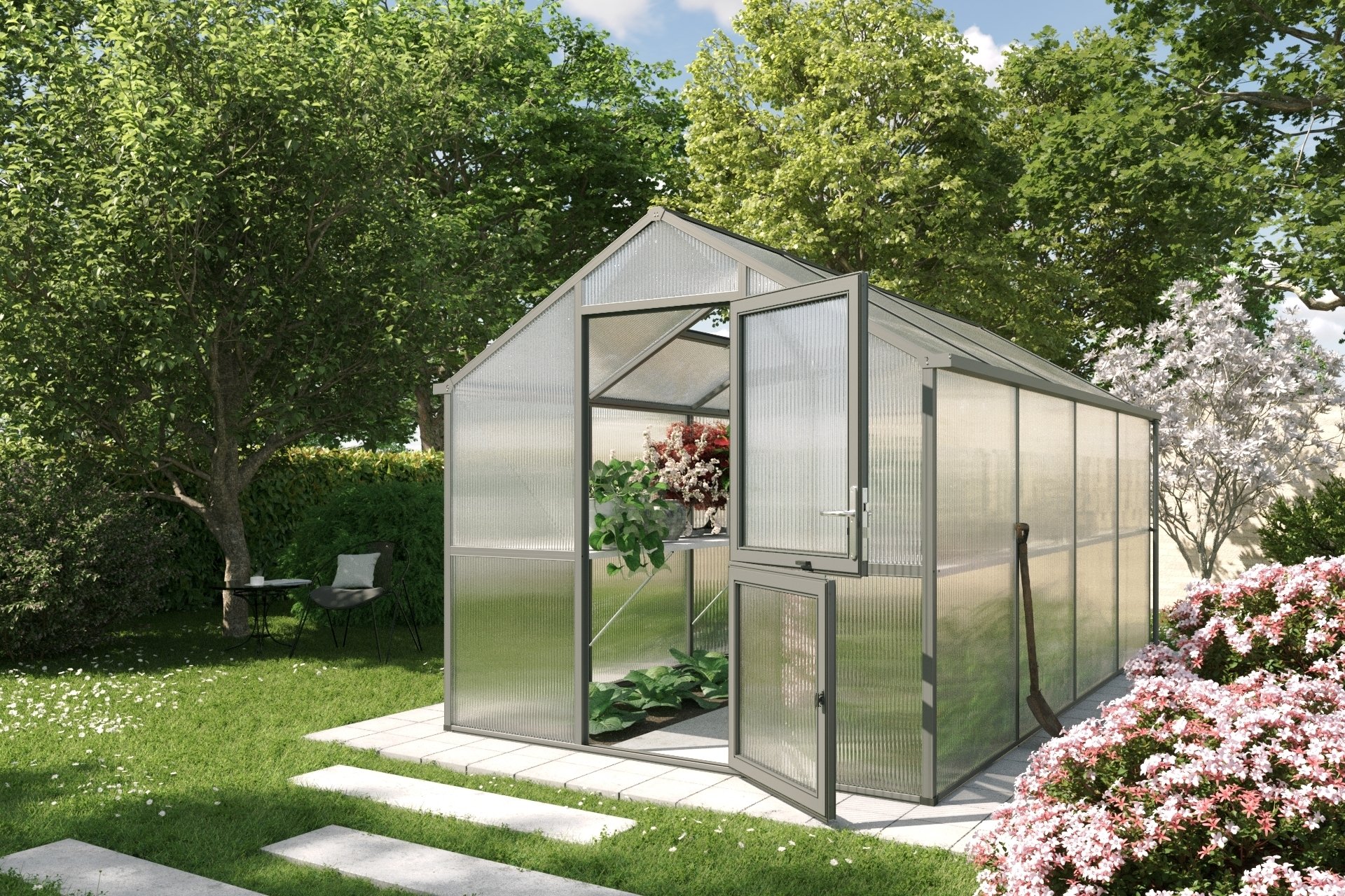 Gewächshaus Iris 1 Gewächshaus Iris