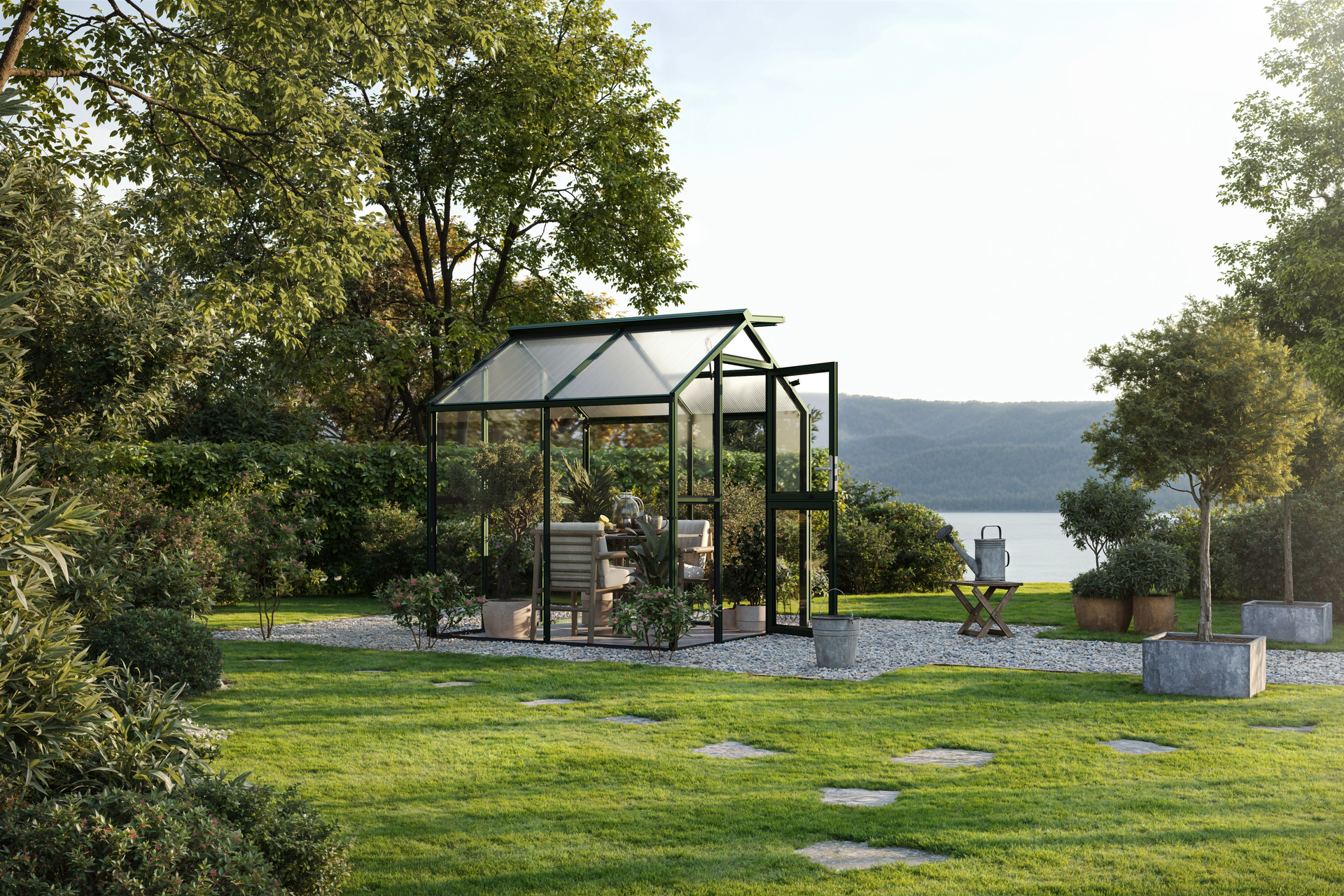 Gewächshaus Galant II 1 Gewächshaus Galant II