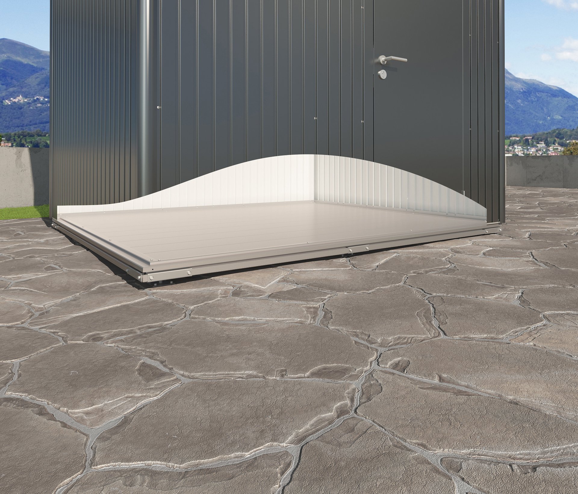 SmartBase Fundament Geräteschrank 1 SmartBase Fundament Geräteschrank