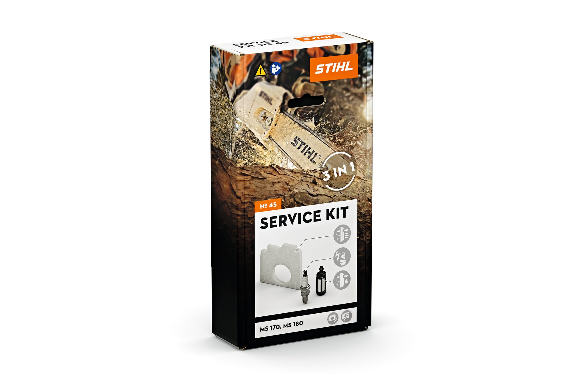 Service Kit 45 für Benzin-Kettensägen 1 Service Kit 45 für Benzin-Kettensägen