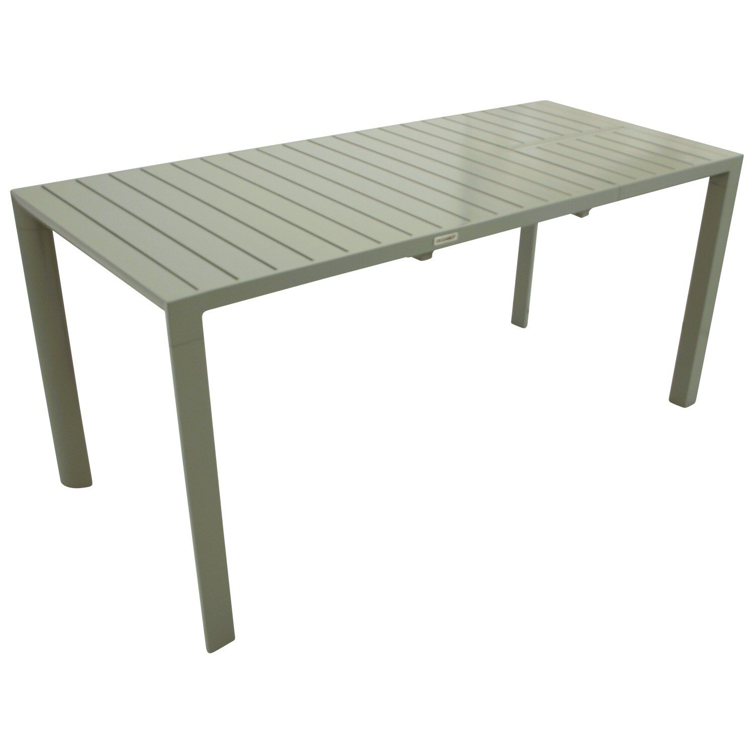 Ausziehtisch 117/162x70cm, Aluminium 1 Ausziehtisch 117/162x70cm, Aluminium